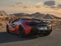 rouge McLaren 570S Spyder 2019 for rent in Abu Dhabi 8